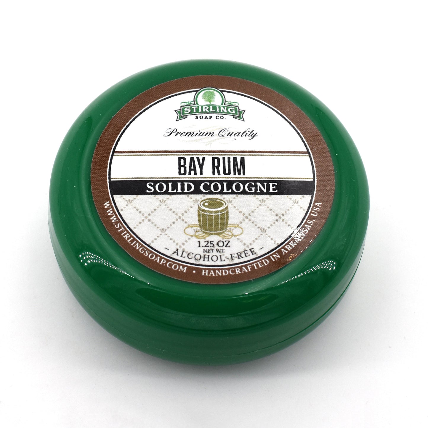 Bay Rum - Solid Cologne Jar
