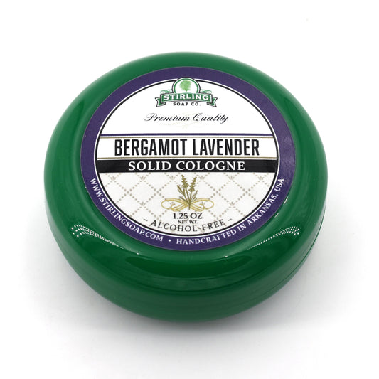 Bergamot Lavender - Solid Cologne Jar