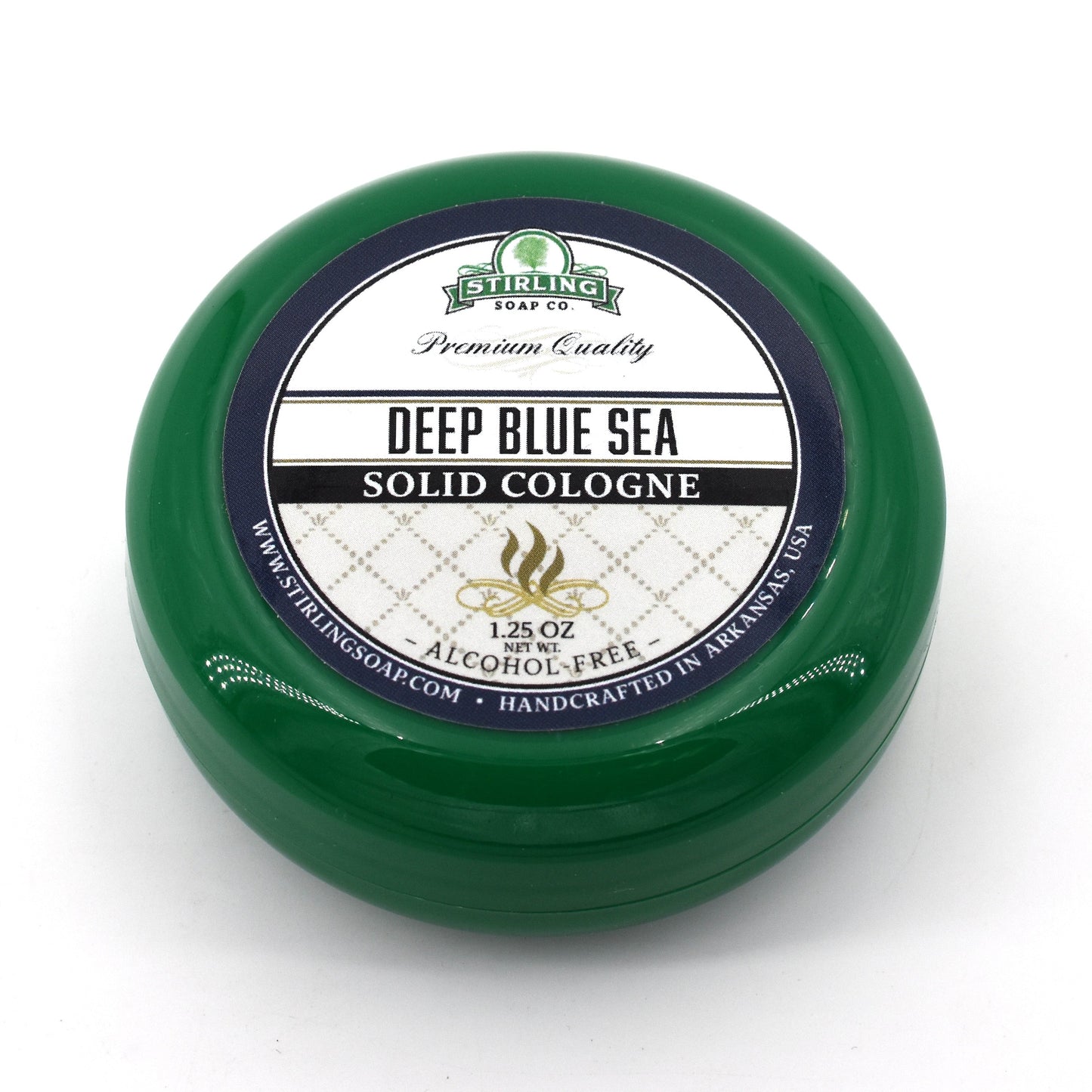 Deep Blue Sea - Solid Cologne Jar